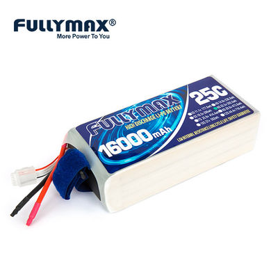 6s 16000mah Lipo Batterij 25C 22.2V Commerciële Drone Batterij