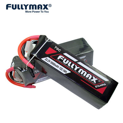 70c 22.2v 6s 5500mah Lipo Batterij Voor Rc Vliegtuig Vlucht Lijn Helikopter Lithium