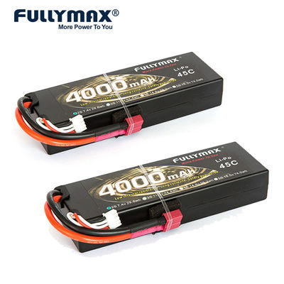 2S 45C 7.4 V 4000 mah Batterij Oplaadbare Lithium Ion RC Model Batterij