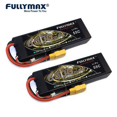 Fullymax 7.4v 2s Lipo Batterij 55C 6500mAh 10000mah 2s2p Lipo RC Model Batterij