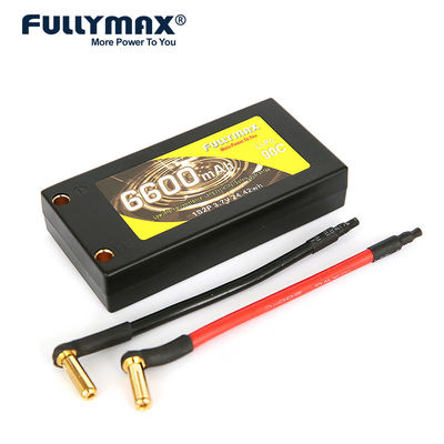 van het de Batterij3.7v 90C 6600mAh Vliegtuig van 1S Lipo Batterij van Boat Battery Packs Fullymax de Model