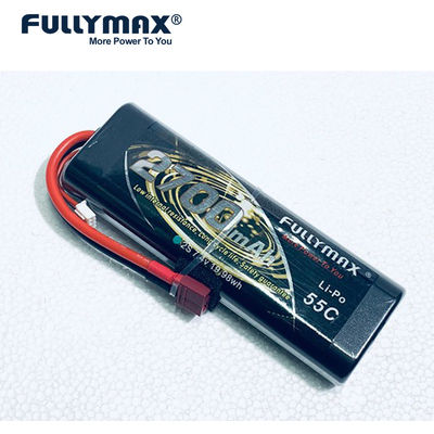 De Modelairplane batteries fullymax Lipo Batterij van de Lipo2s 2700mah 55C 2s Rc Batterij 7.4v