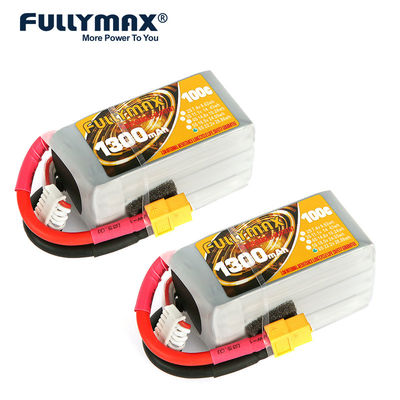 van de de Batterij6s 100C Hommel FPV van 22.2V 1300mah Lipo de Veldleeuwerik M4-Fpv250 Mini Shredder 200