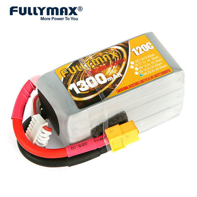 22.2V 6s 1300mah Lipo Rc Batterij 1300mah 120C Drone met hoge ontlading FPV Skylark M4-Fpv250