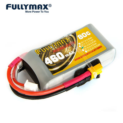 de Autobatterij 80c van 460mah 14.8v Lipo 4s Rc voor Rc-het Rennen van het Vliegtuiglipo van de Vliegtuigenhommel Batterij