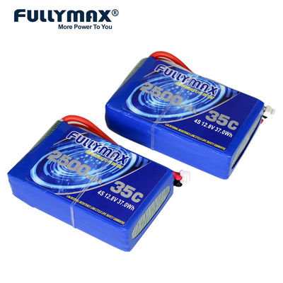 van de de Batterijcelauto van 12.8V 35C 2500mah Lipo van de de Batterijsprong de Vervanging van het de Aanzetpak