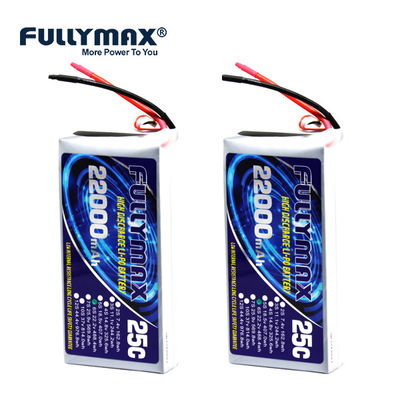 Micro Commerciële Drone Batterij 22000mah 6S 22.2V 25c Lipo Batterij Fullymax Drone Batterij