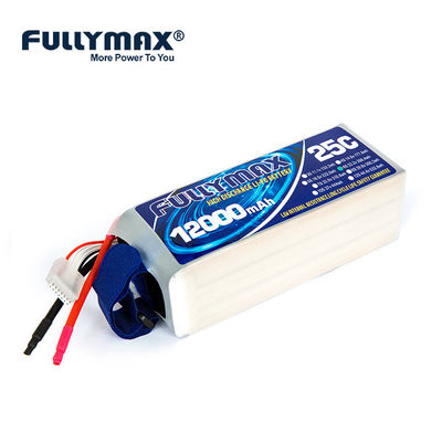 Batterij van de de Batterij22.2v 25C Commerciële Hommel van 12000mah 6s Lipo de Navulbare