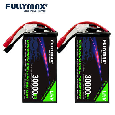 30000mAh 12 Cell Lipo Batterij 12S 44.4V 15C EVTOL Landbouw Drones Onderwater Robotica