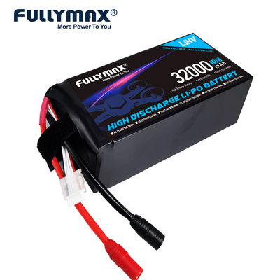 12s Drone Batterij 32000mAh 10C 47.04V Fullymax UAV Lipo Batterij Pak Hoogspanning