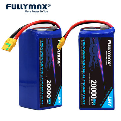 12cell 20000mAh Lipo Batterij Energie Dichtheid Hoge Lithium Polymeer Batterij Voor Drone 47.04V 12C