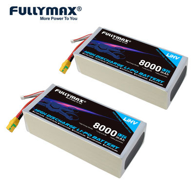 de Batterij 12C 23.52V 6 van 8000mah 6s Lipo Celuav Batterij van de de Batterij de Commerciële Hommel van de Hommelmotor