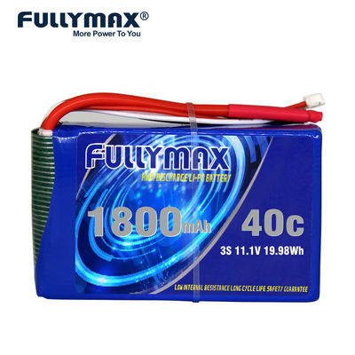 1800mAh 11.1V 40c Lipo Auto Emergency Car Startaccu in de auto