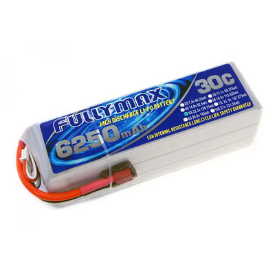 De Batterijpak 30C 6250mAh 6S 22.2V van FULLYMAX LiPo met Dekensschakelaar voor van de de Autoboot van RC RC de Vrachtwagen Heli Airplane Aircraft