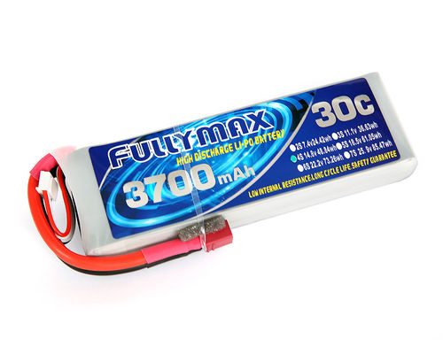 Lipo van het de Batterijpak 30C 3700mAh 4S 14.8V van FULLYMAX LiPo met Dekensschakelaar voor RC-auto'src vliegtuigen RC Heli