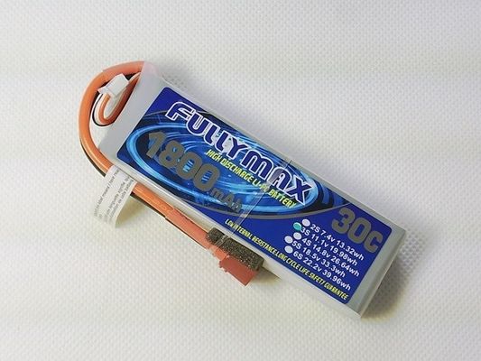 de Batterij van de Stoplipo van 30C 1800mAh 3S 11.1V T voor Binnen Langzaam Vliegerrc Aerobatic Vliegtuig
