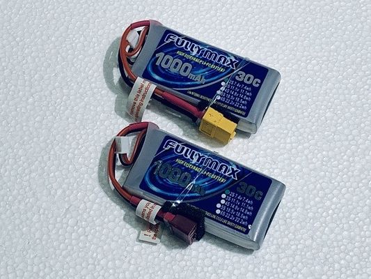 XT60 t-de Batterijpak 30C 1000mAh 2S 7.4V van Stoplipo voor RC-de Vrachtwagen Heli Airplane van de Autoboot
